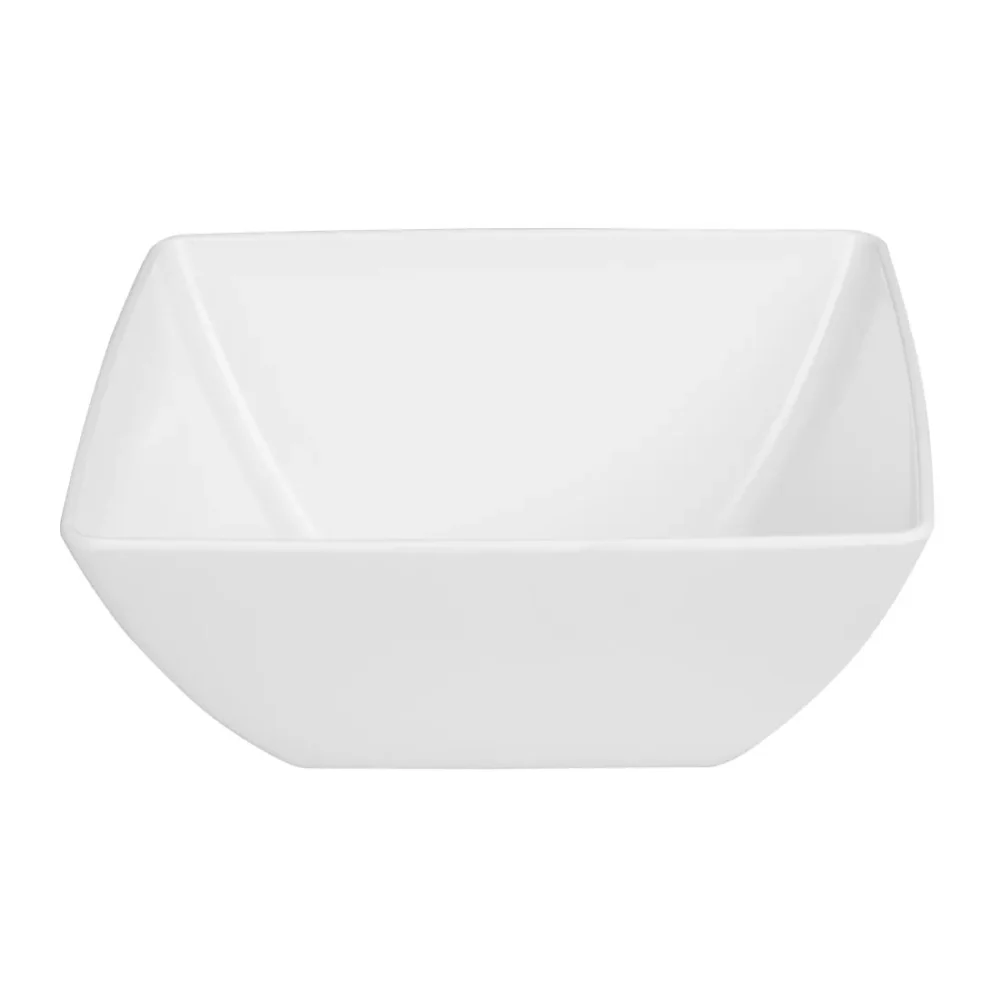 Olympia Kristallon Curved White Melamine Bowl 11" - Image 2