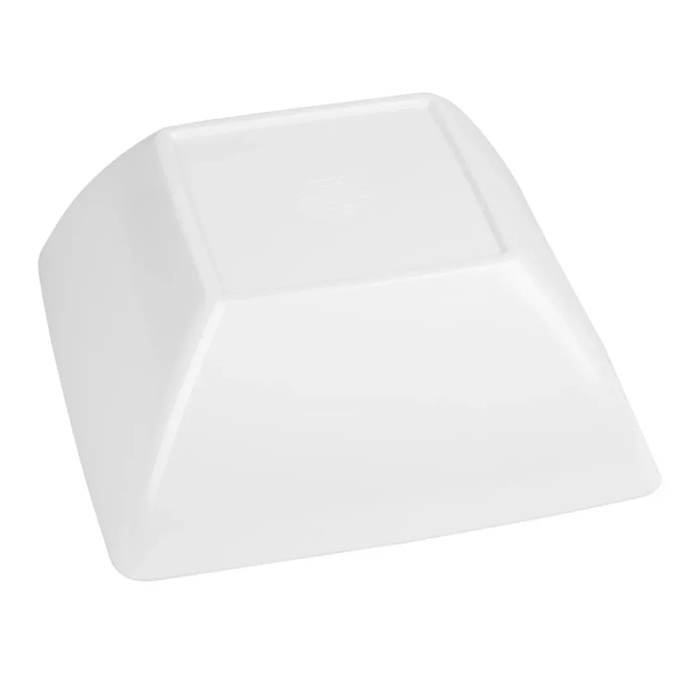 Olympia Kristallon Curved White Melamine Bowl 11" - Image 4