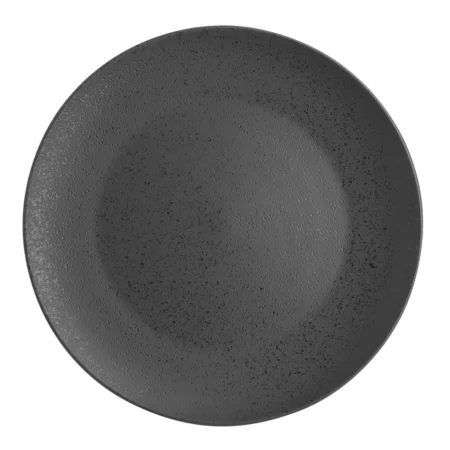 Olympia Fusion Round Black Coupe Plate 270mm (Pack of 4)