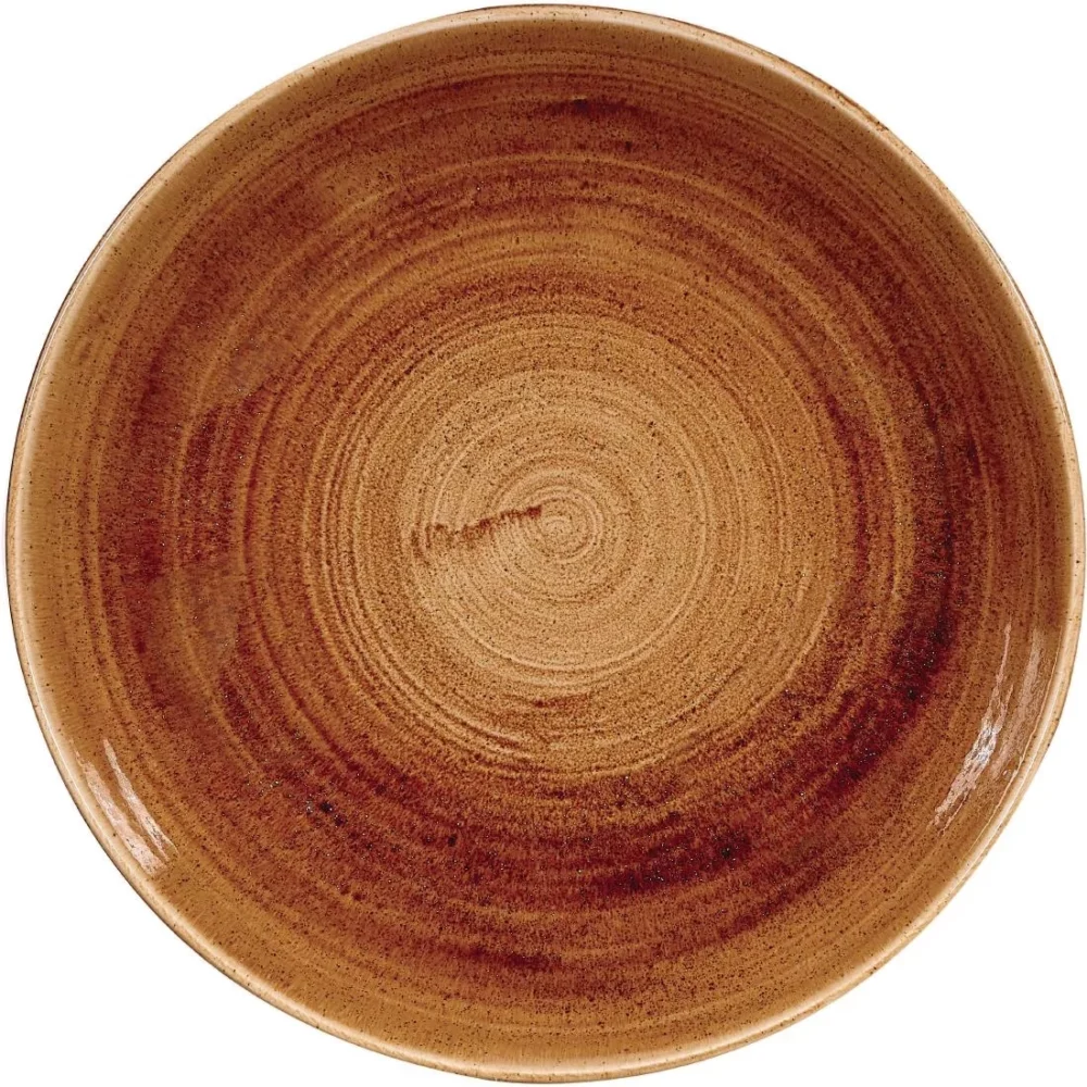 Churchill Stonecast Patina Coupe Bowls Vintage Copper 248mm (Pack of 12) - Image 2