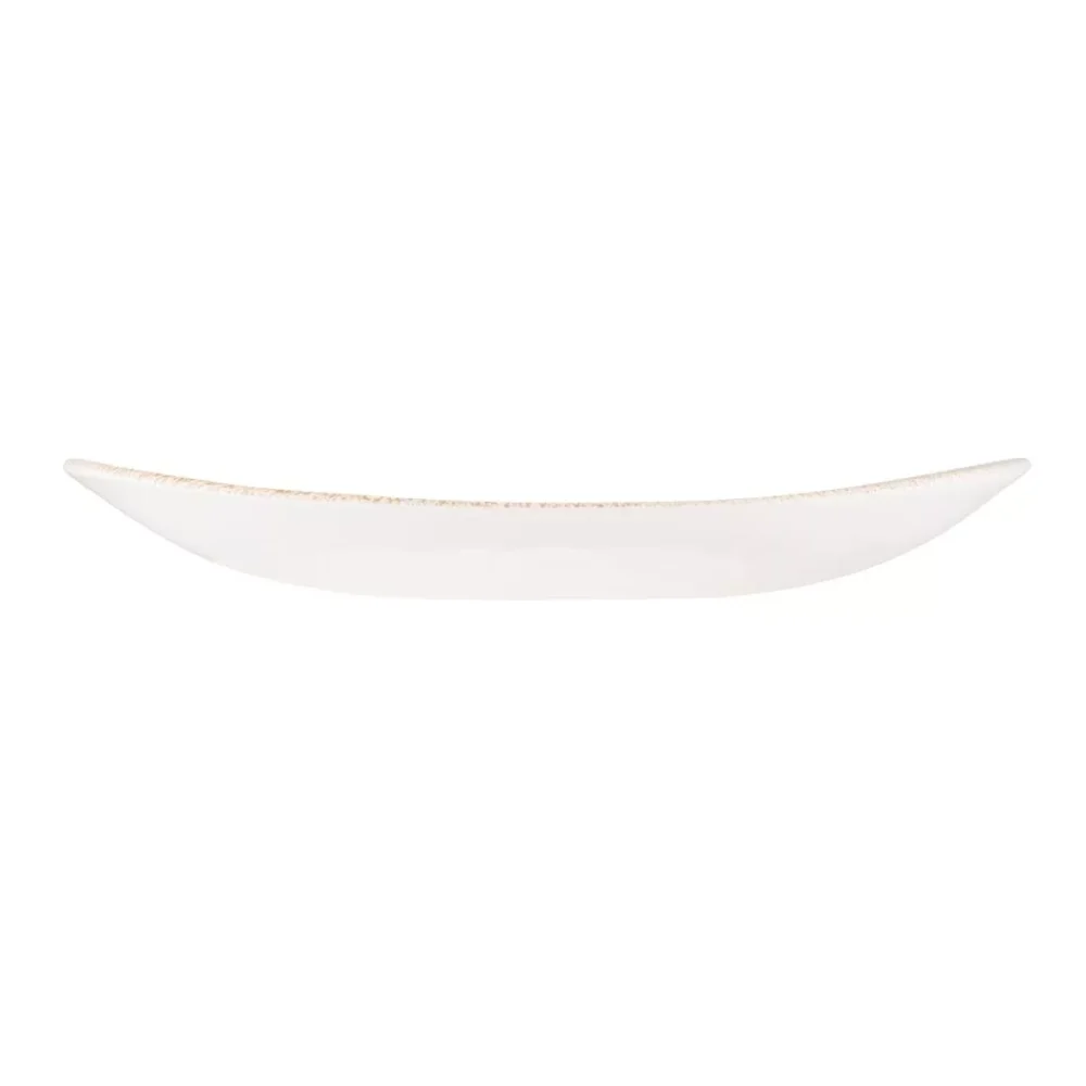 Churchill Studio Prints Raku Oval Coupe Plate Garnet Orange 270mm (Pack of 12) - Image 2