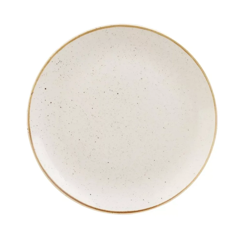 Churchill Stonecast Deep Coupe Plates Barley White 280mm (Pack of 12) - Image 2