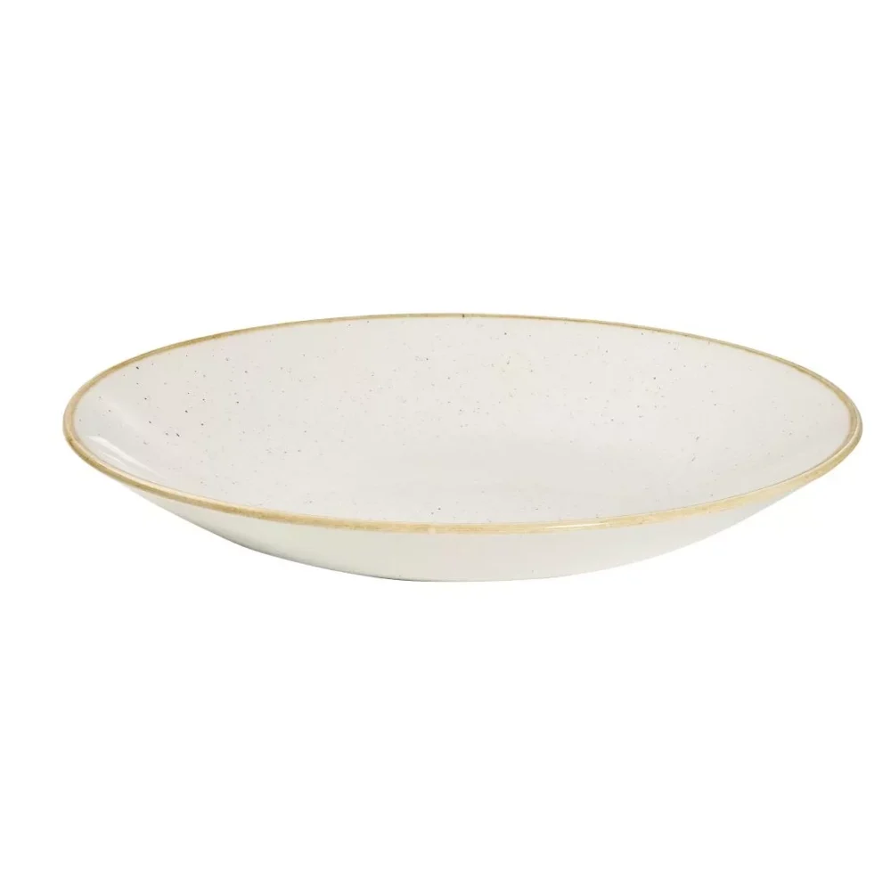 Churchill Stonecast Deep Coupe Plates Barley White 280mm (Pack of 12) - Image 3