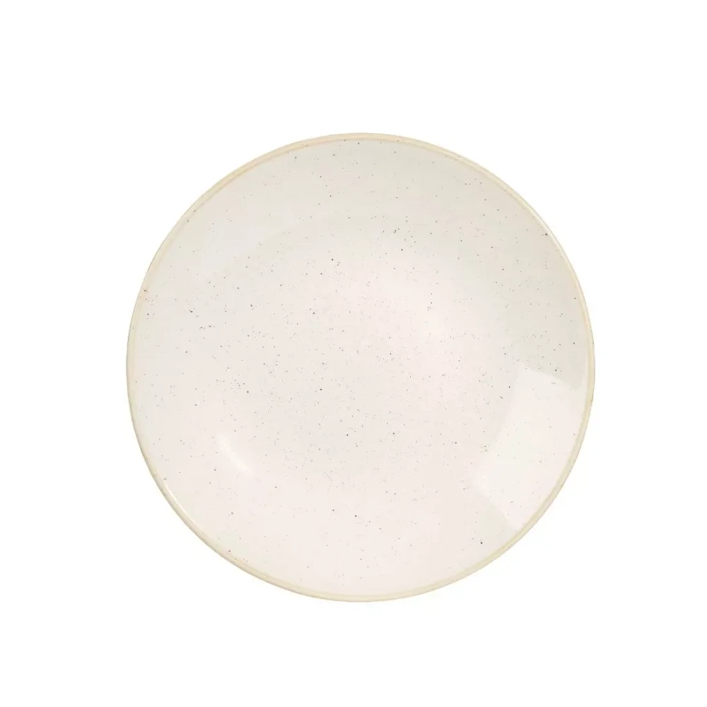 Churchill Stonecast Deep Coupe Plates Barley White 240mm (Pack of 12) - Image 2