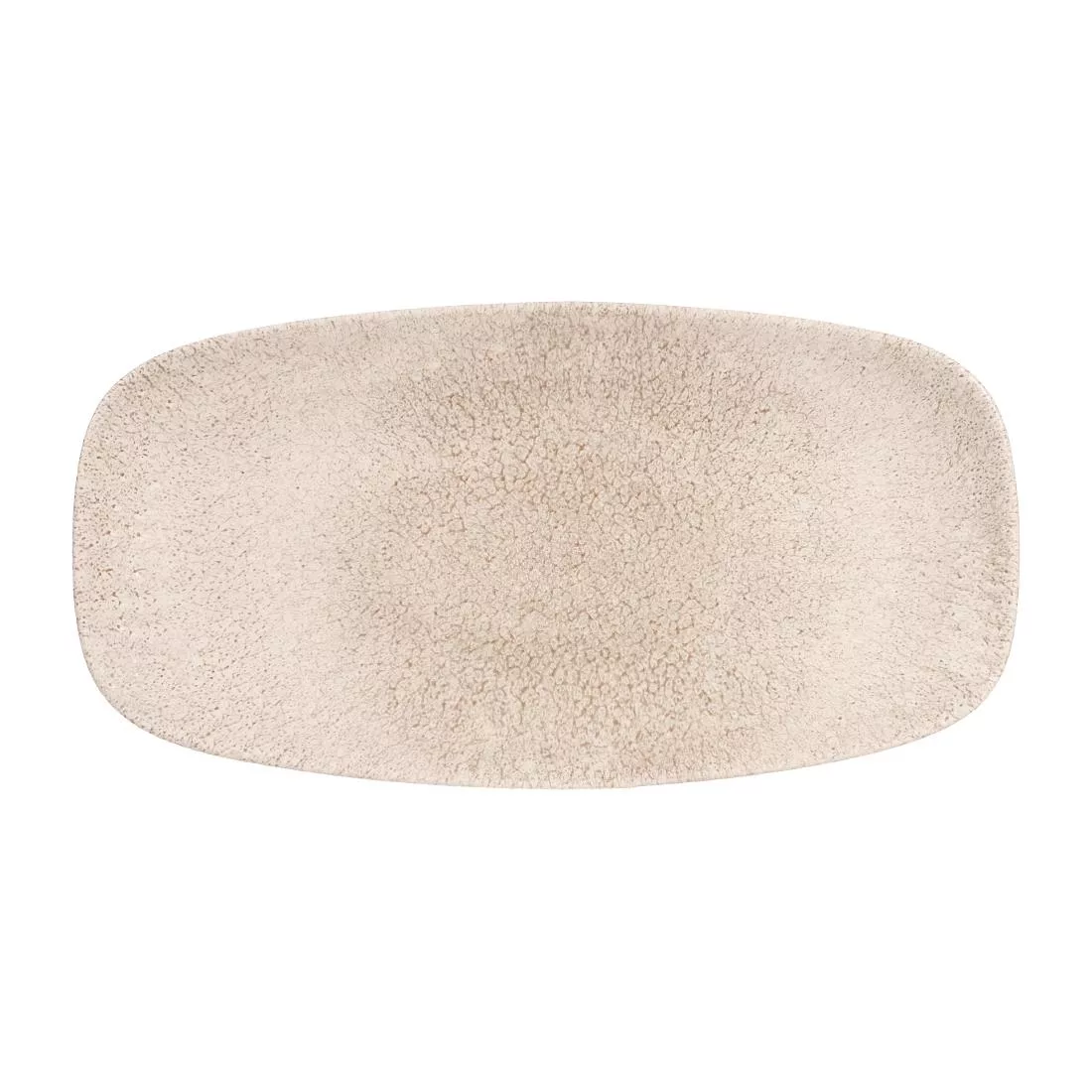 Churchill Studio Prints Raku Rectangular Plates Agate Grey 298mm (Pack of 12)