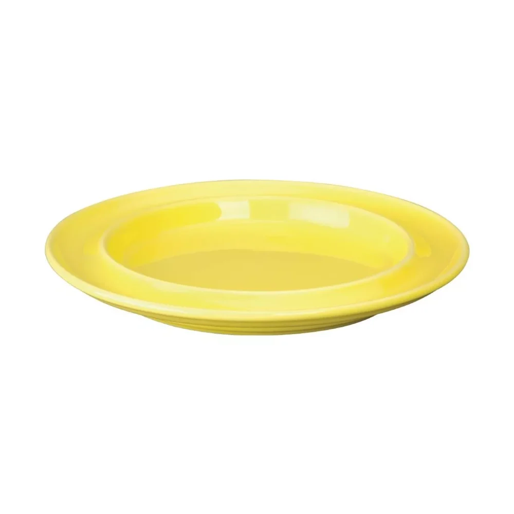 Olympia Heritage Raised Rim Plates Yellow 203mm (Pack of 4) - Image 5