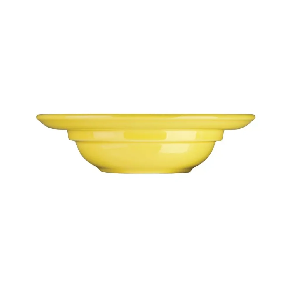 Olympia Heritage Raised Rim Bowls Yellow 205mm (Pack of 4) - Image 4