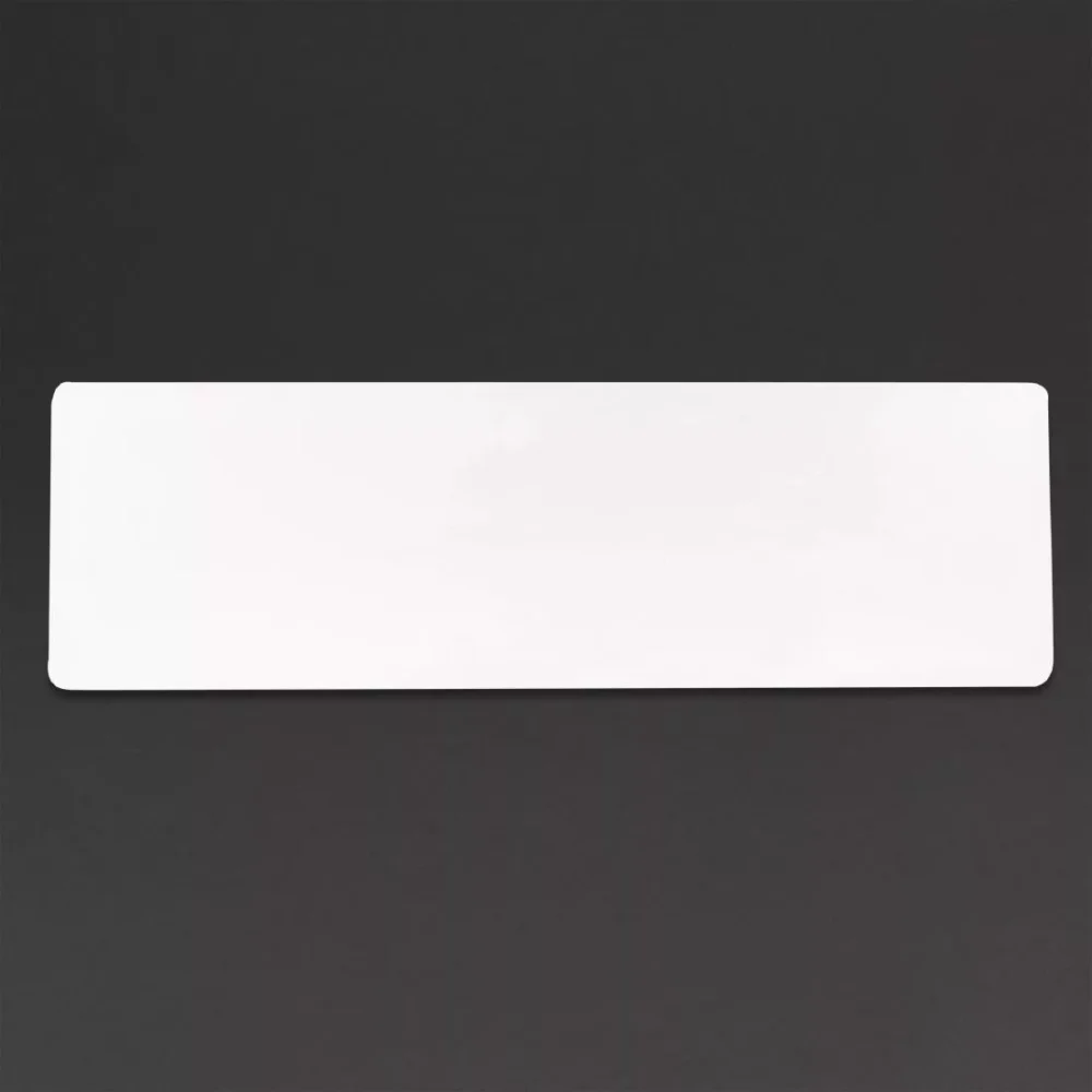Churchill Alchemy Buffet Melamine Trays White GN 2/4 (Pack of 4)