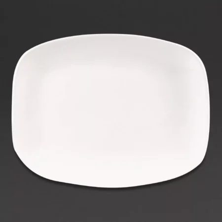 Churchill X Squared Oblong Plates White 202 x 261mm (Pack of 12)