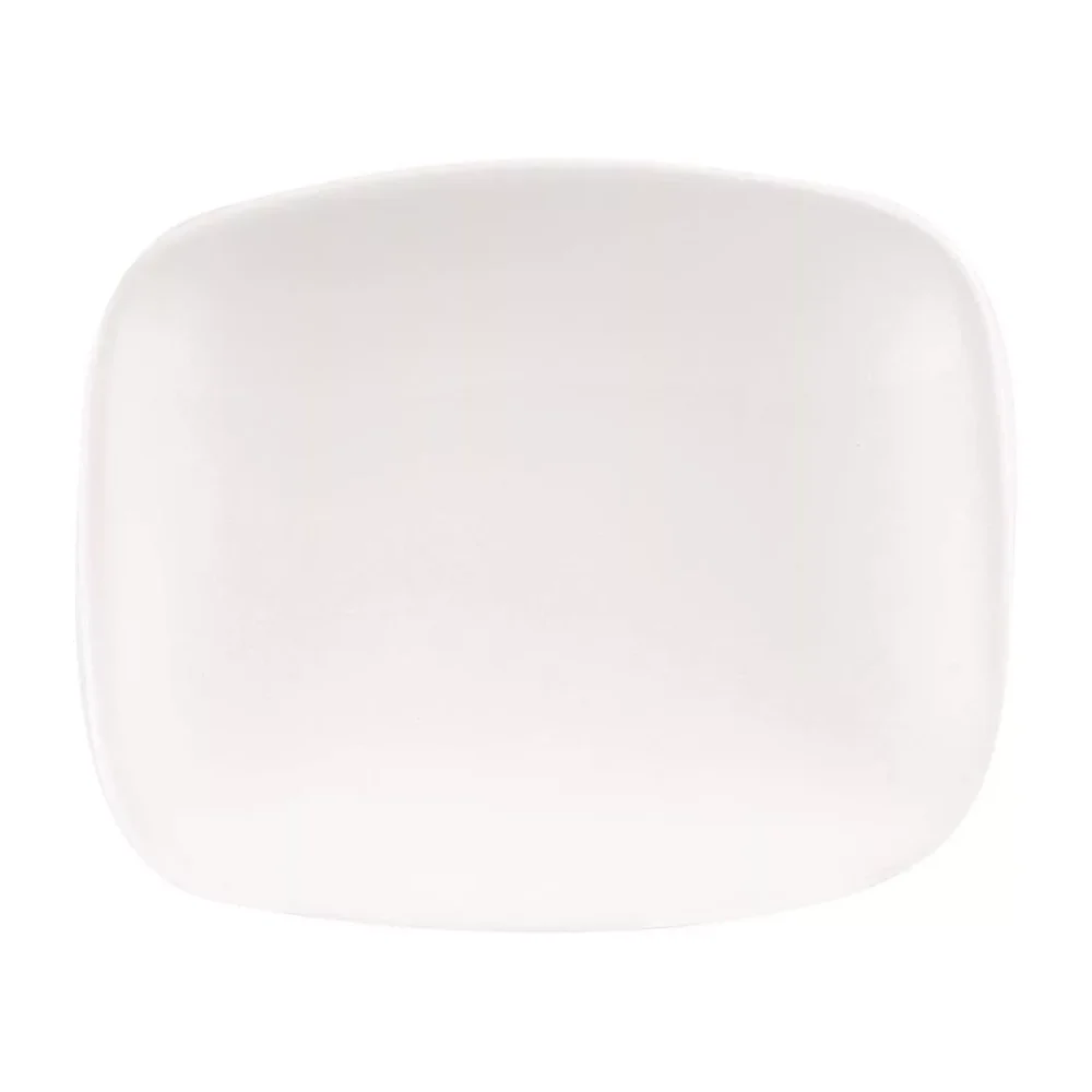 Churchill X Squared Oblong Plates White 126 x 154mm (Pack of 12) - Image 2