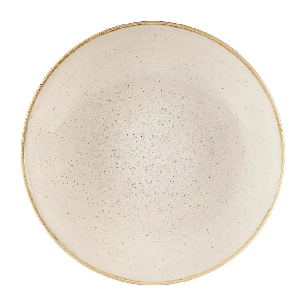 Churchill Stonecast Coupe Bowls Nutmeg Cream 310mm (Pack of 6)