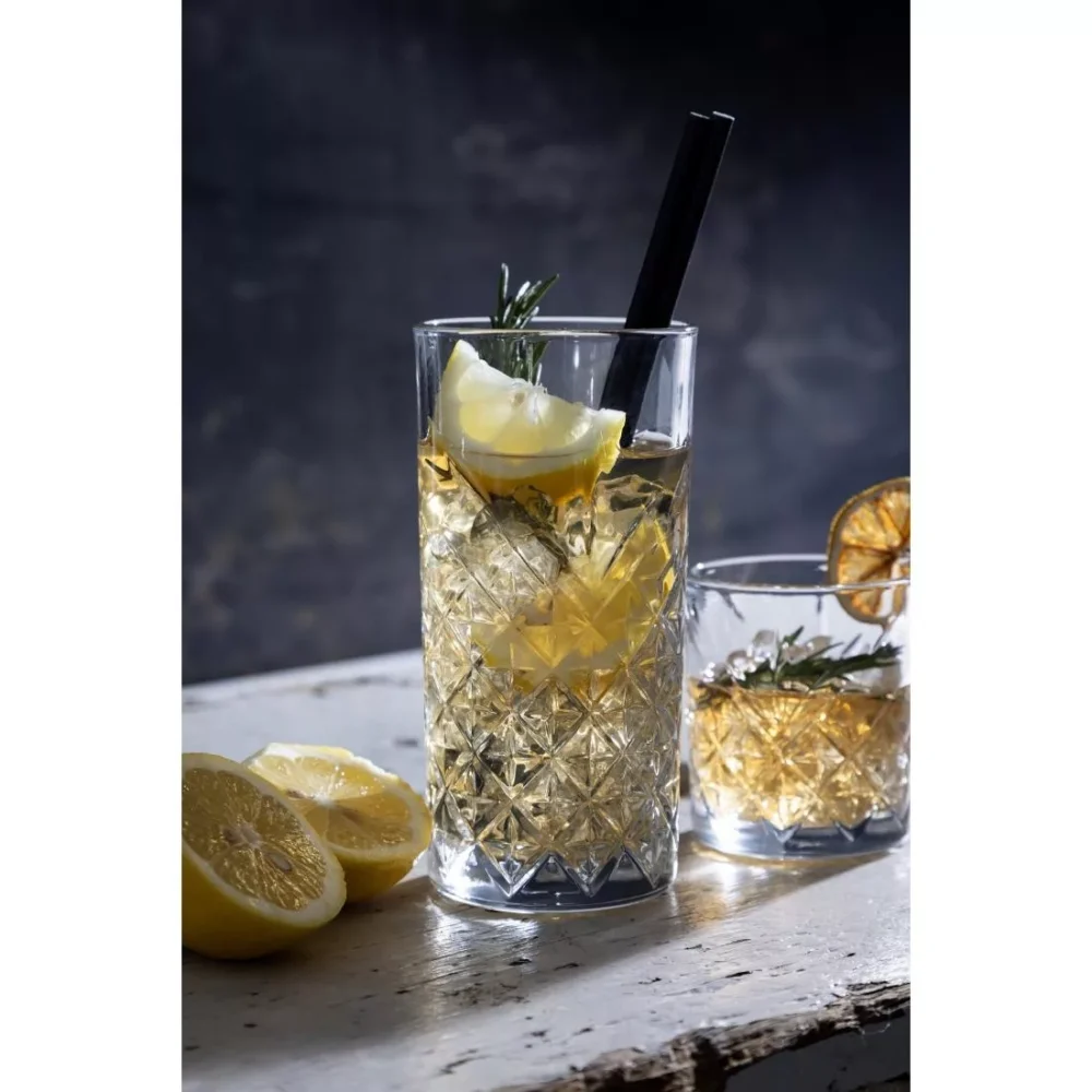 Utopia Timeless Vintage Hi Ball Glasses 450ml (Pack of 12) - Image 7