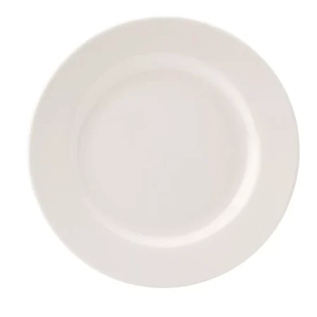 Utopia Pure White Wide Rim Plates 203mm (Pack of 24)