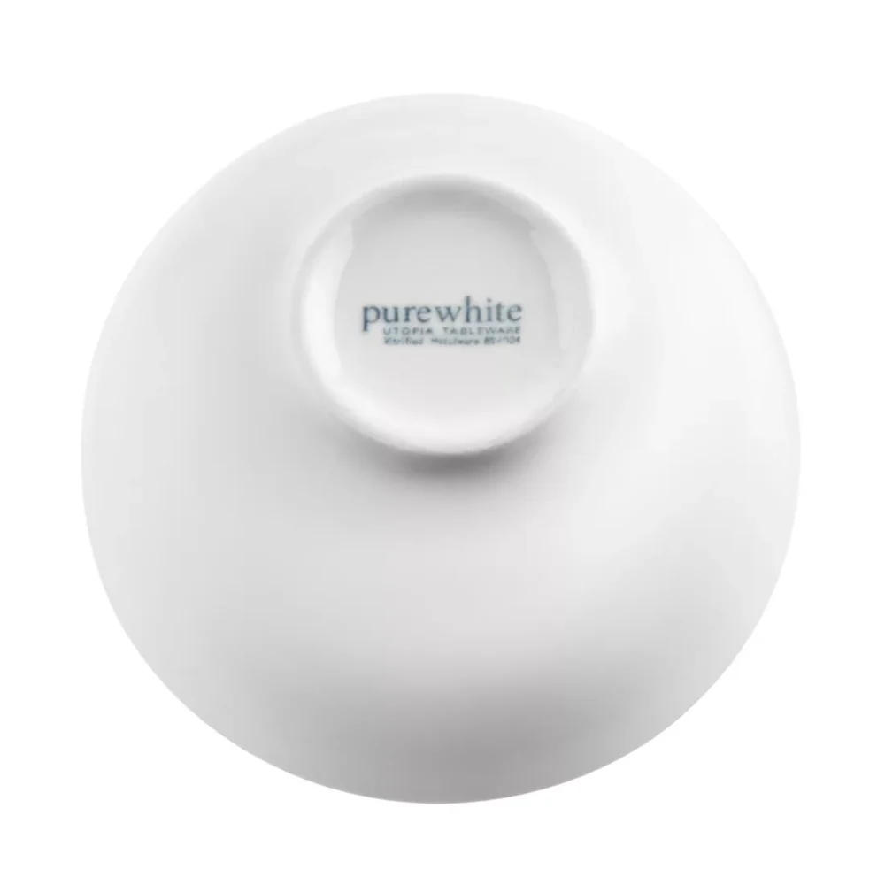 Utopia Pure White Rice Bowls 125mm (Pack of 24) - Image 3