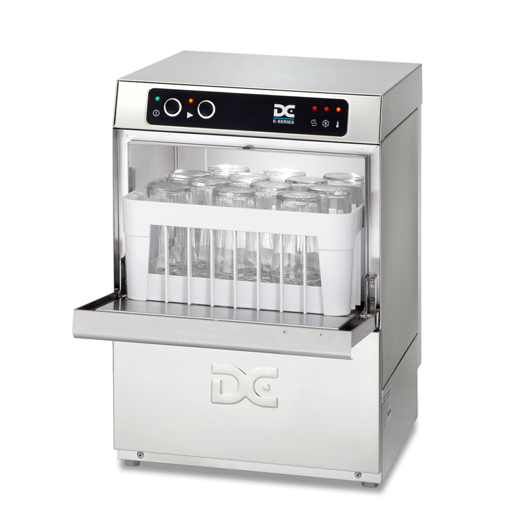 DC EG35 Economy Range 350mm Basket Frontloading Commercial Glasswasher  12 Pint Capacity