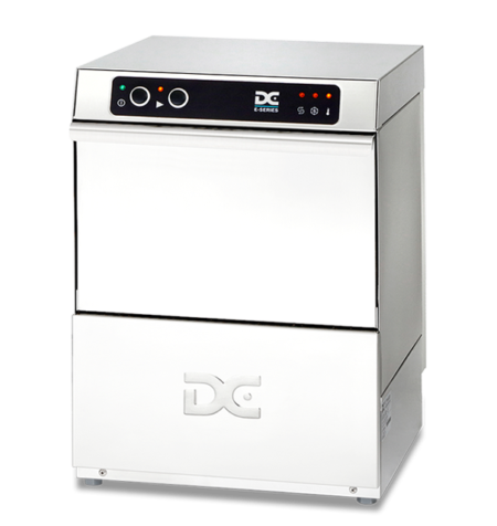 DC EG40ISD Economy Range 400mm Basket Frontloading Commercial Glasswasher with Integral Water Softener & Drain Pump  16 Pint Capacity