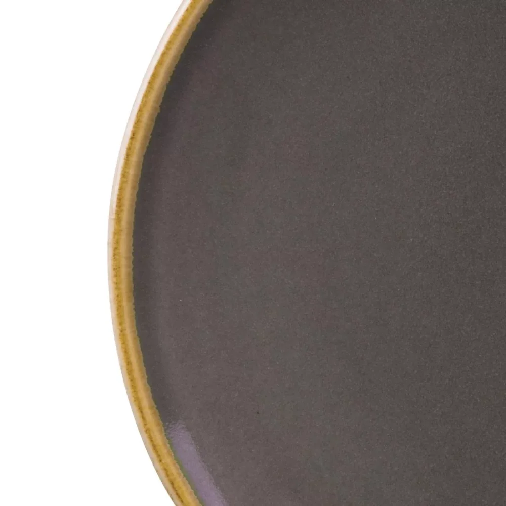 Olympia Kiln Smoke Round Coupe Plates 180mm (Pack of 6) - Image 3