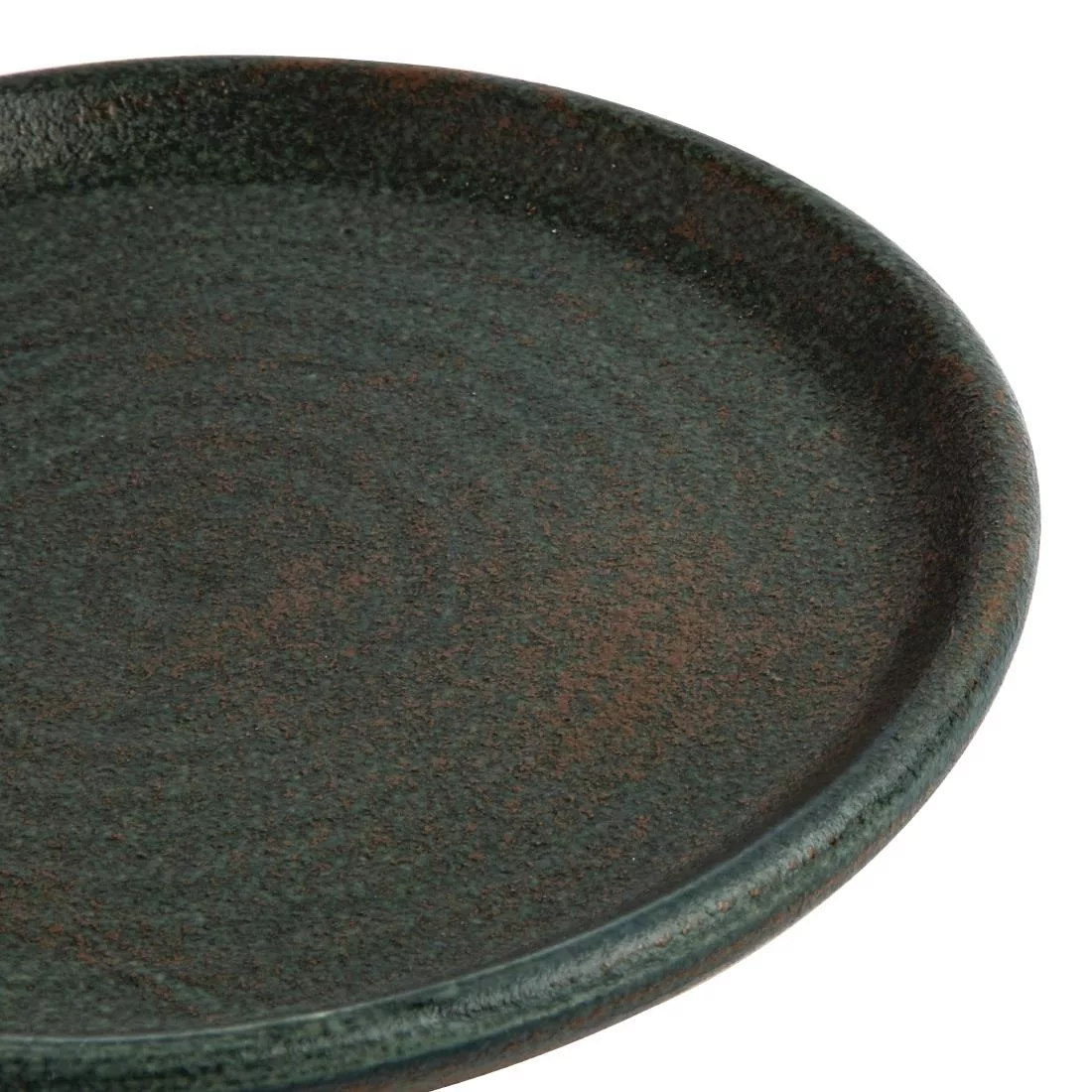 Olympia Canvas Small Rim Round Plate Green Verdigris 180mm (Pack of 6) - Image 4