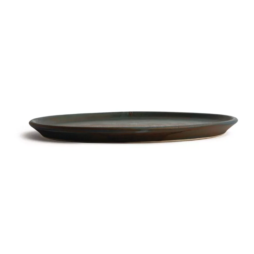 Olympia Canvas Small Rim Round Plate Green Verdigris 265mm (Pack of 6) - Image 6