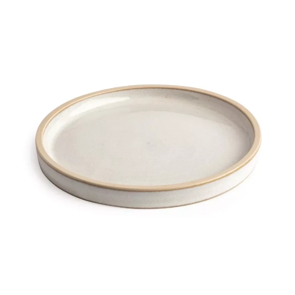 Olympia Canvas Flat Round Plate Murano White 180mm (Pack of 6) - Image 4