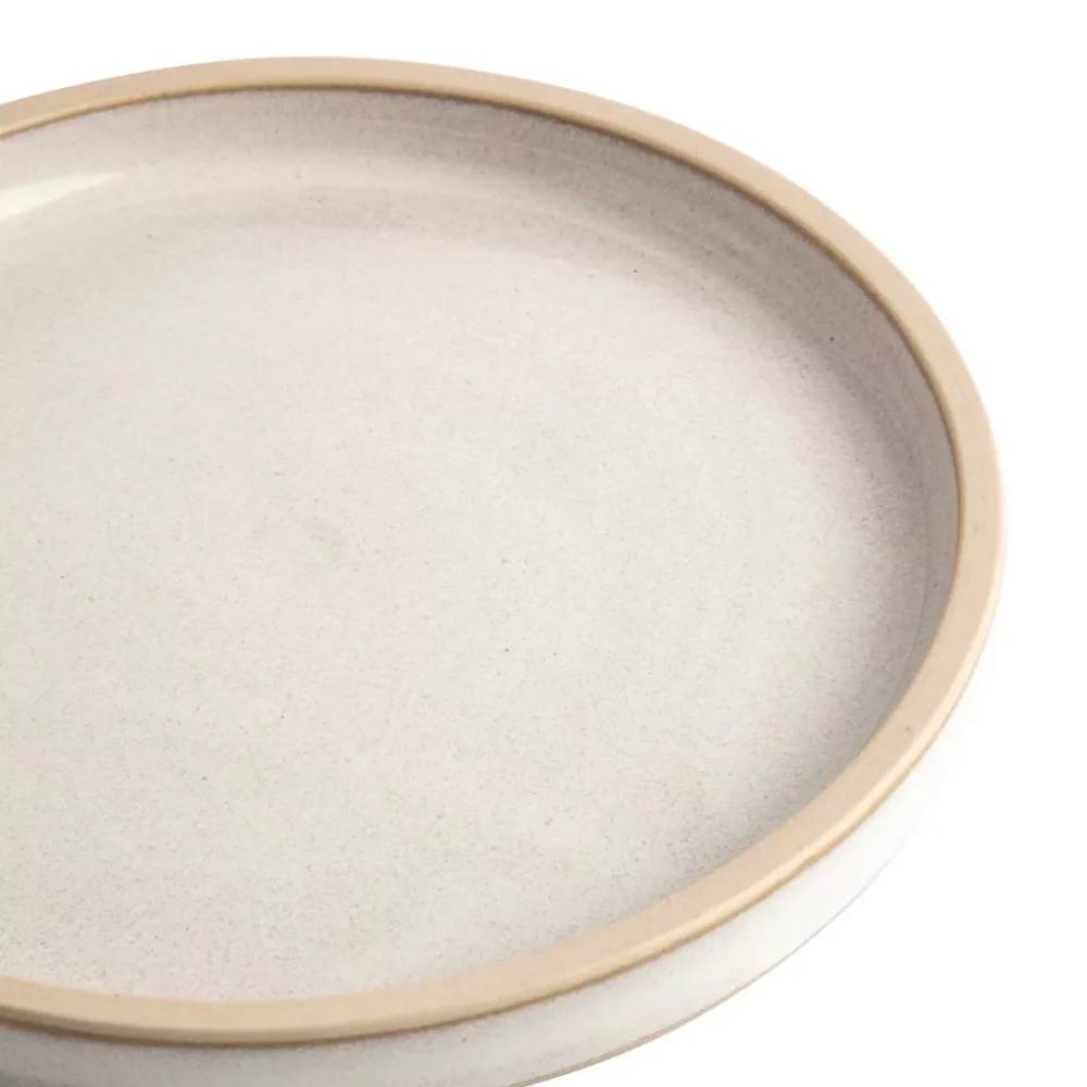 Olympia Canvas Flat Round Plate Murano White 180mm (Pack of 6) - Image 5