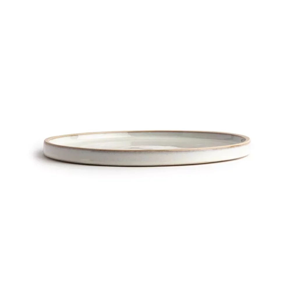 Olympia Canvas Flat Round Plate Murano White 250mm (Pack of 6) - Image 6