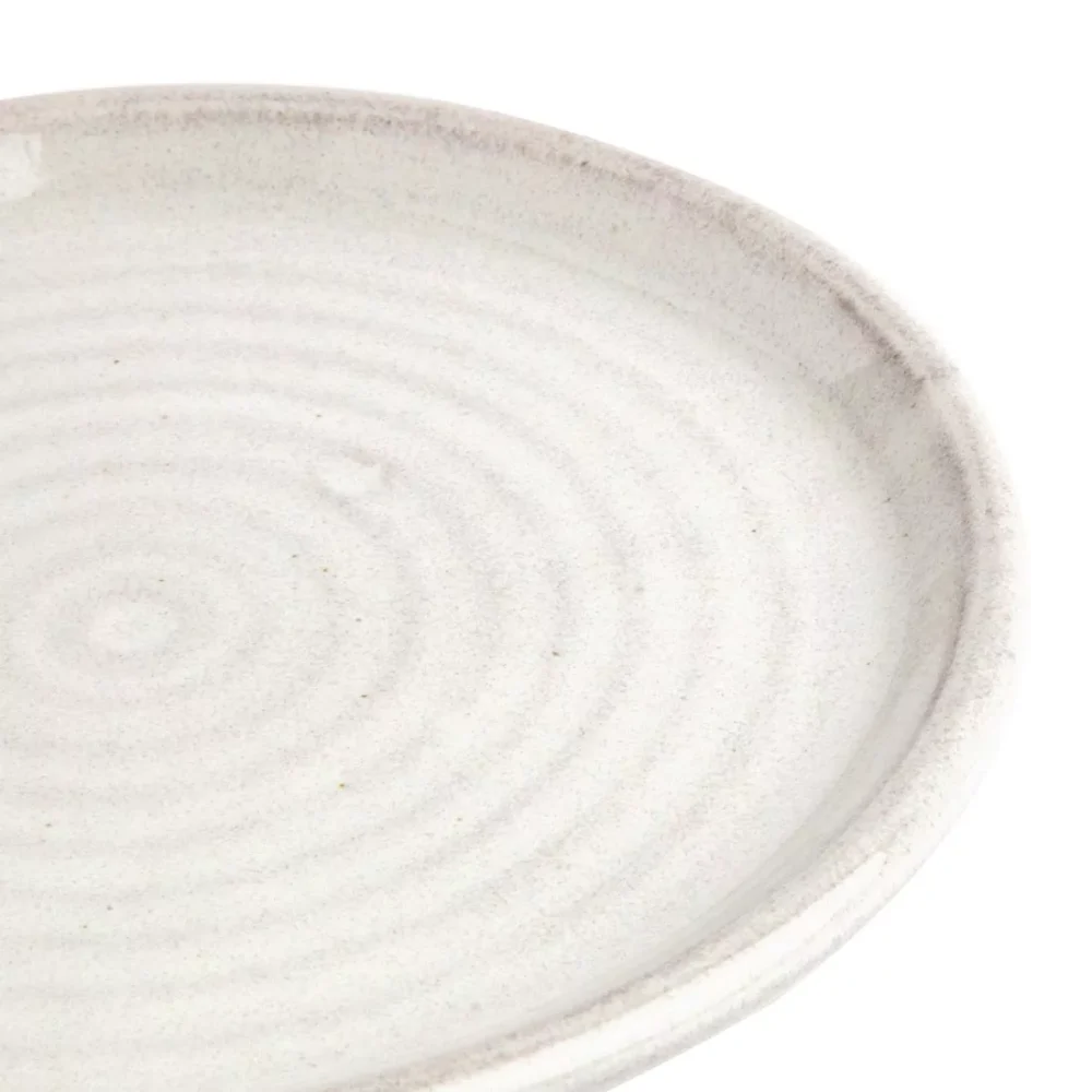 Olympia Canvas Small Rim Round Plate Murano White 180mm (Pack of 6) - Image 4