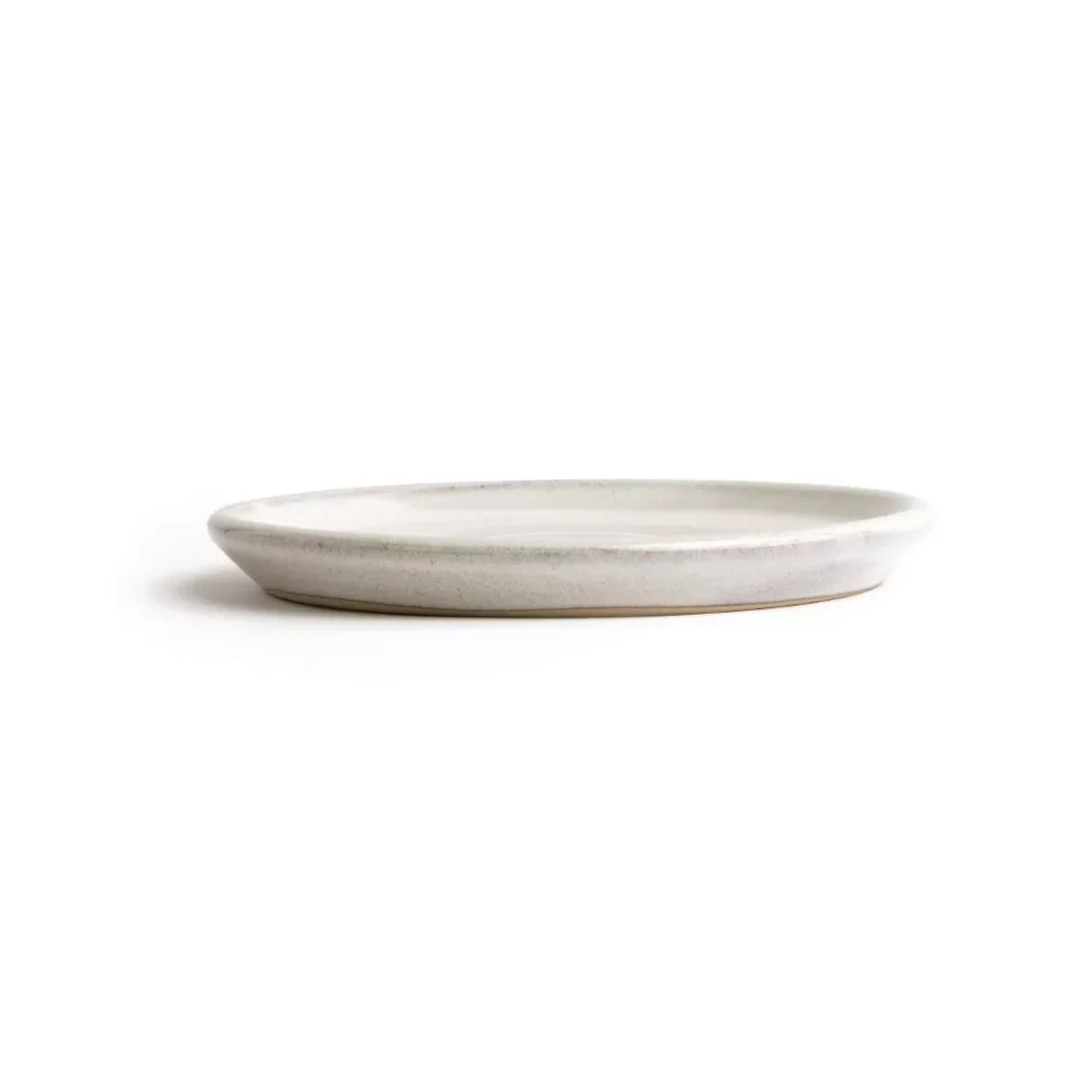 Olympia Canvas Small Rim Round Plate Murano White 180mm (Pack of 6) - Image 5