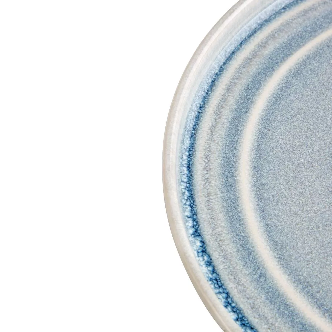 Olympia Cavolo Flat Round Plates Ice Blue 180mm (Pack of 6) - Image 5
