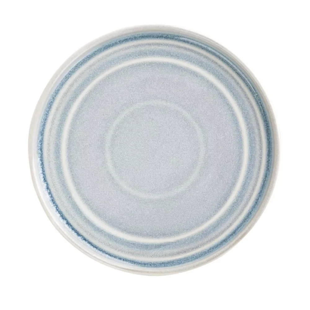 Olympia Cavolo Flat Round Plates Ice Blue 220mm (Pack of 6)