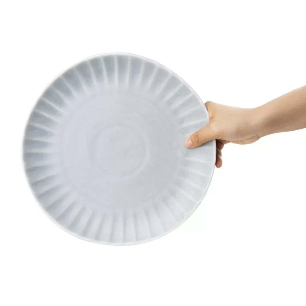 Olympia Corallite Plates Concrete Grey 280mm (Pack of 6) - Image 3