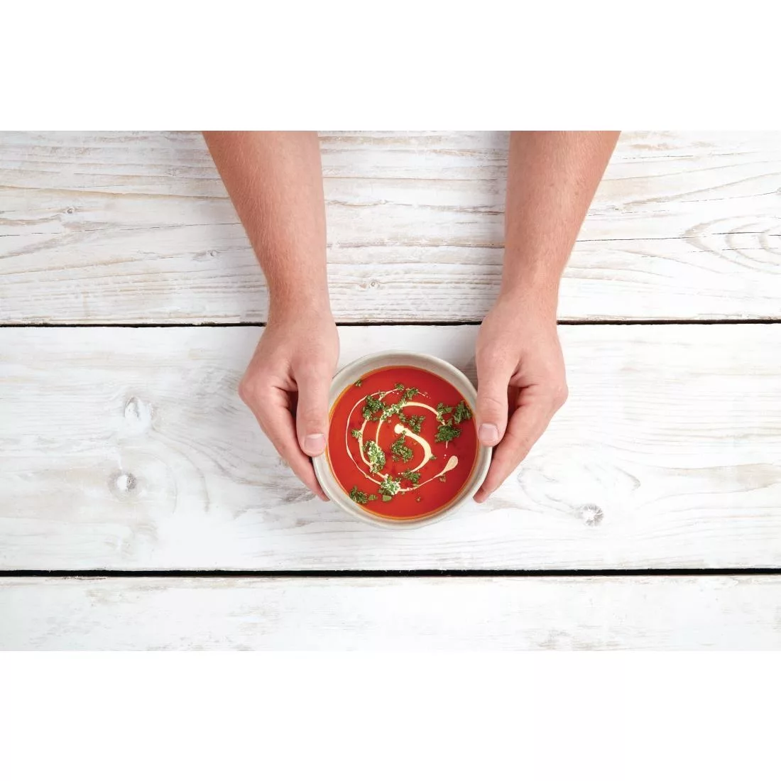 Olympia Corallite Deep Bowls Concrete Grey 105mm (Pack of 12) - Image 8