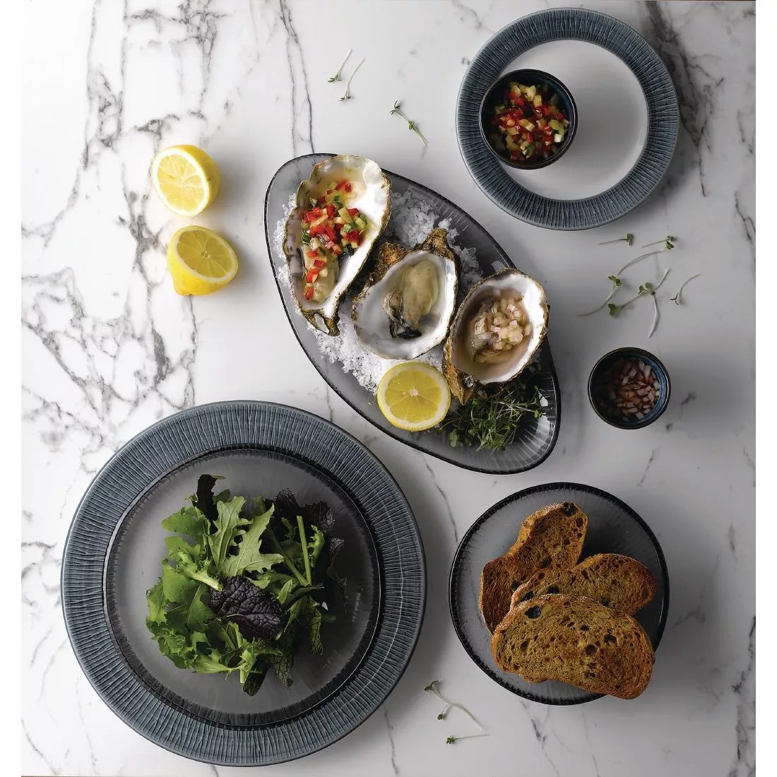 Churchill Bamboo Plates Mist 210mm (Pack of 12) - Image 3