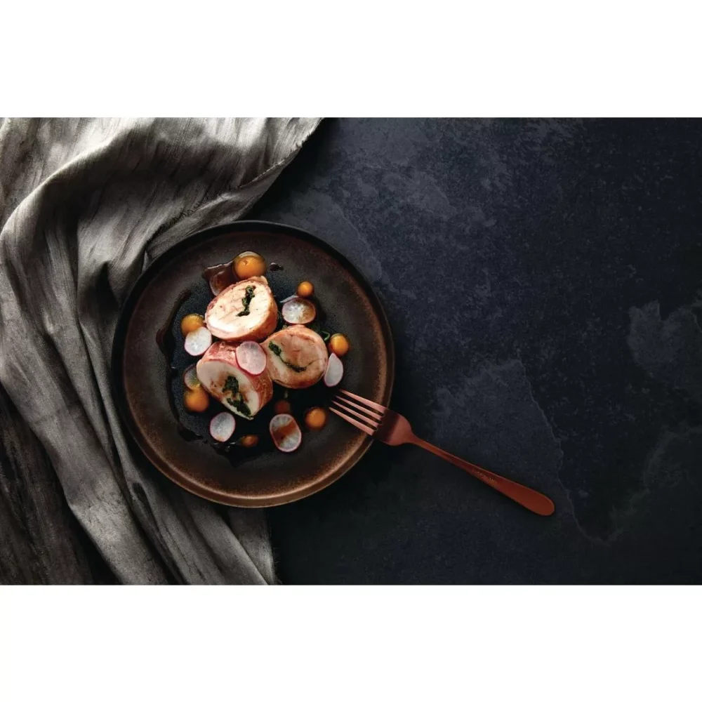 Olympia Ochre Flat Plates 220mm (Pack of 6) - Image 4