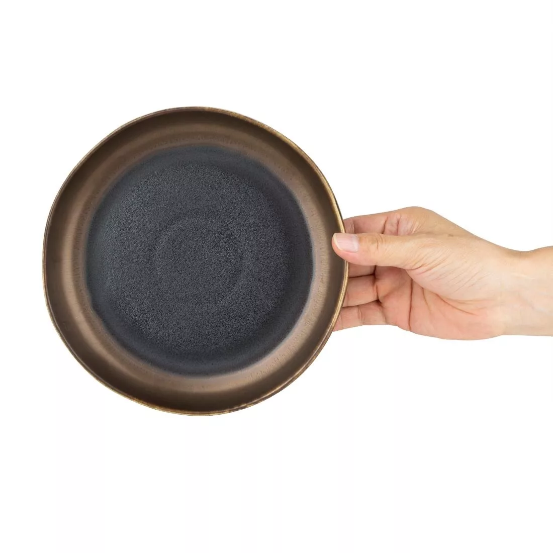 Olympia Ochre Flat Bowls 210mm 700ml (Pack of 6) - Image 8