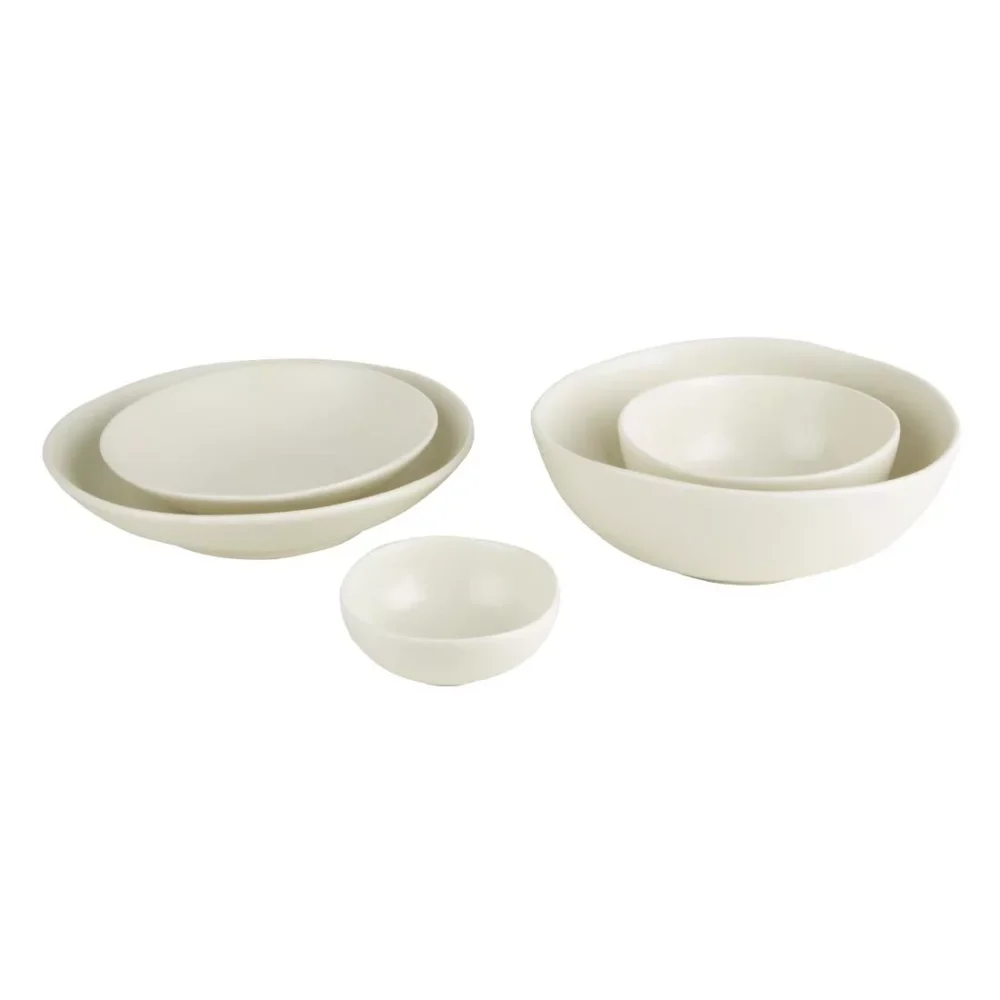 Olympia Build-a-Bowl Deep Bowls White 150mm (Pack of 6) - Image 5