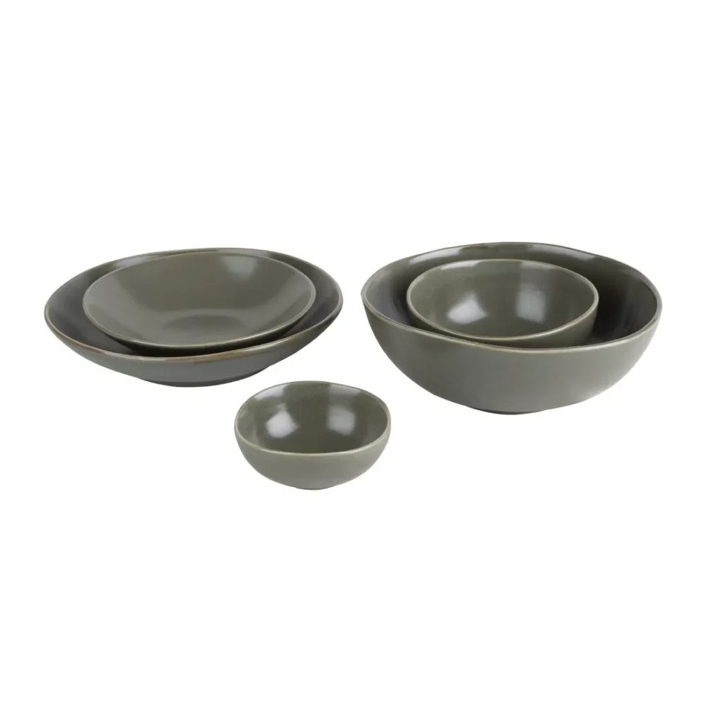 Olympia Build-a-Bowl Deep Bowls Green 150mm (Pack of 6) - Image 5