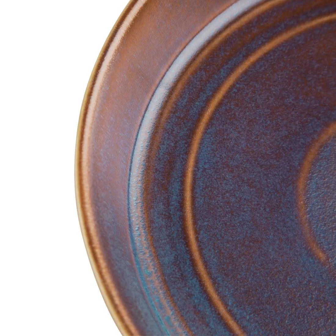 Olympia Cavolo Flat Round Bowls Iridescent 220mm (Pack of 4) - Image 8