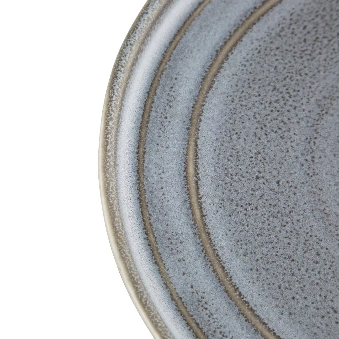Olympia Cavolo Flat Round Plates Charcoal Dusk 220mm (Pack of 6) - Image 5