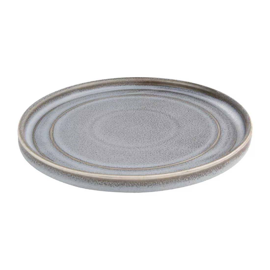 Olympia Cavolo Flat Round Plates Charcoal Dusk 220mm (Pack of 6) - Image 6