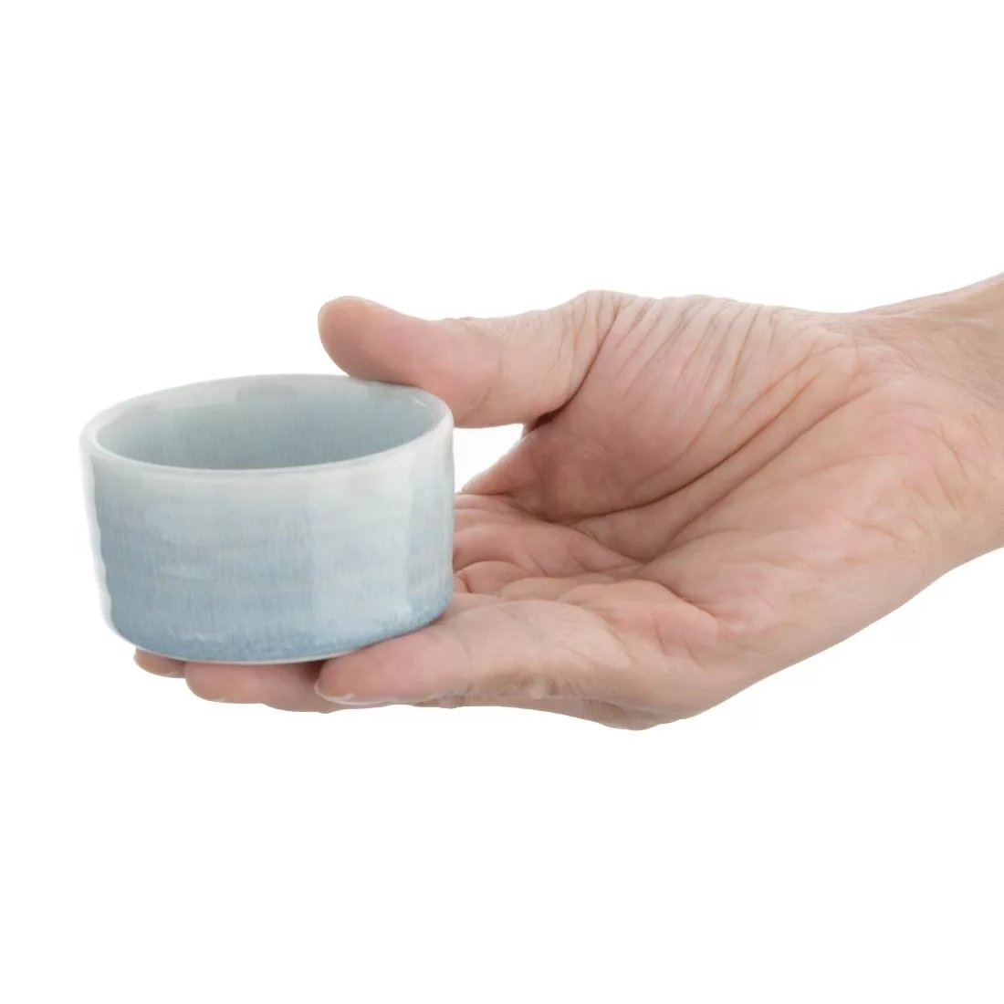 Olympia Cavolo Dipping Dish Ice Blue 67mm (Pack of 12) - Image 5