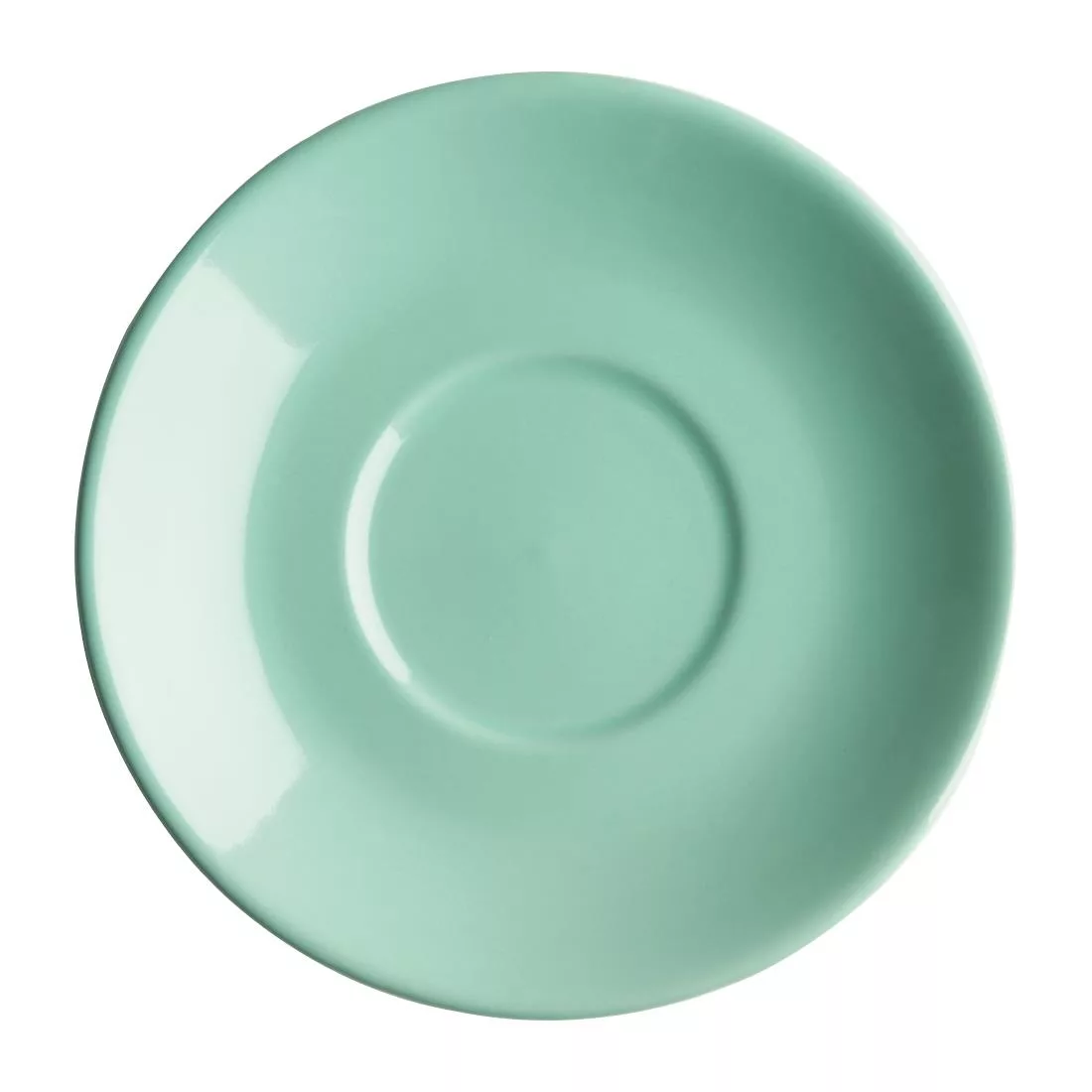 Olympia Cafe Aqua Saucer (Fits FF993) - 131mm 5 3/10" (Box 12)