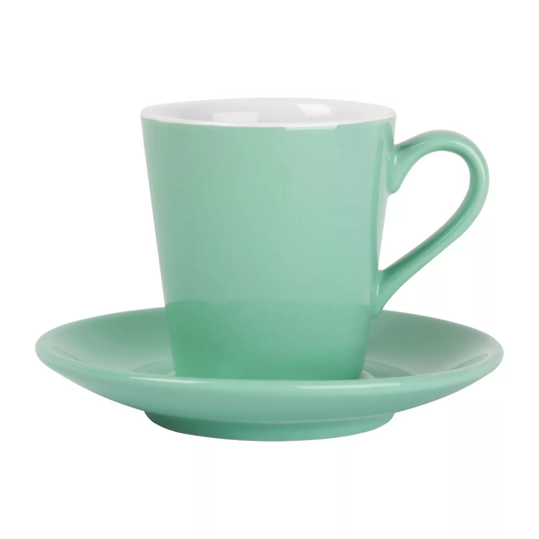 Olympia Cafe Aqua Saucer (Fits FF993) - 131mm 5 3/10" (Box 12) - Image 7