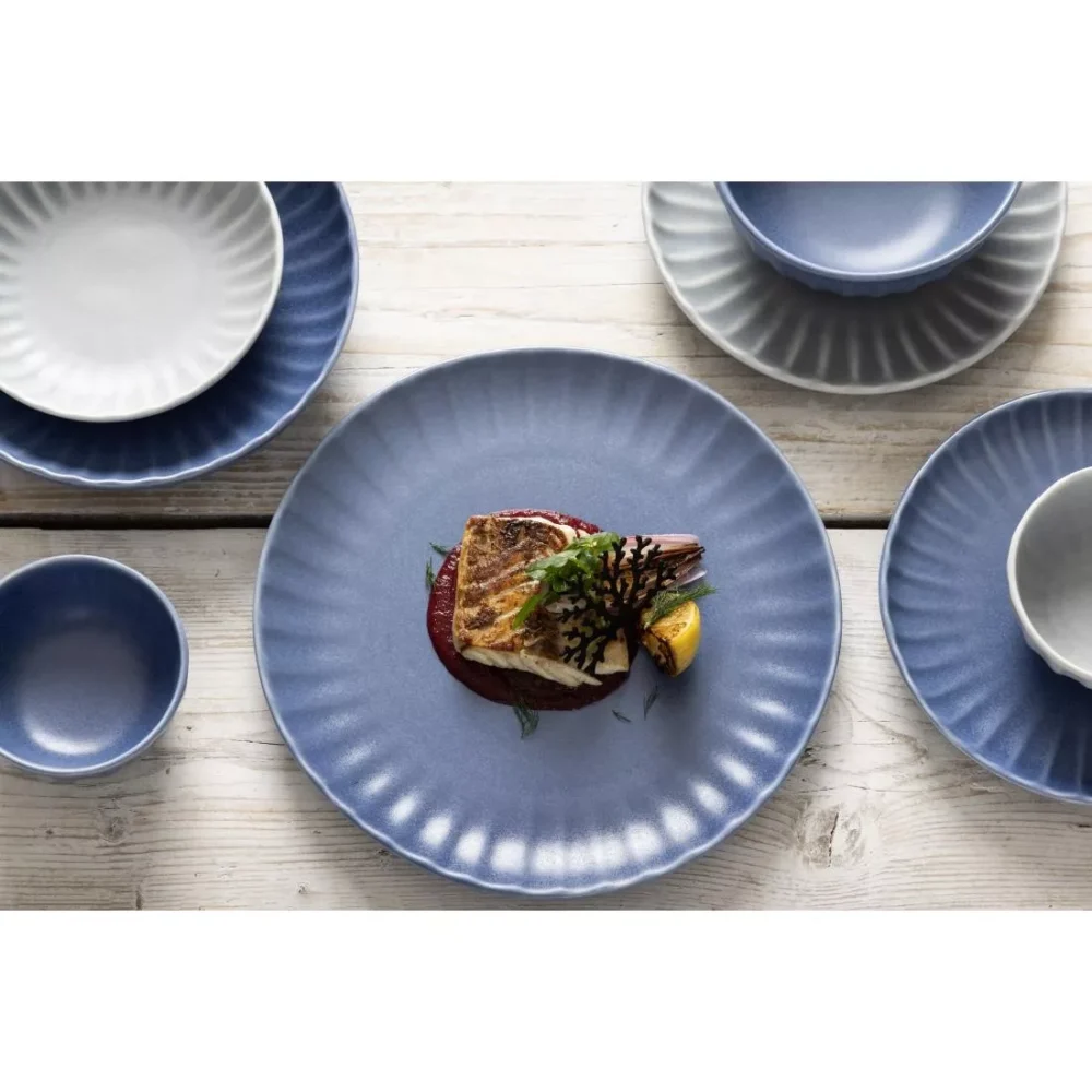 Olympia Corallite Coupe Bowls Concrete Grey 160mm (Pack of 6) - Image 11