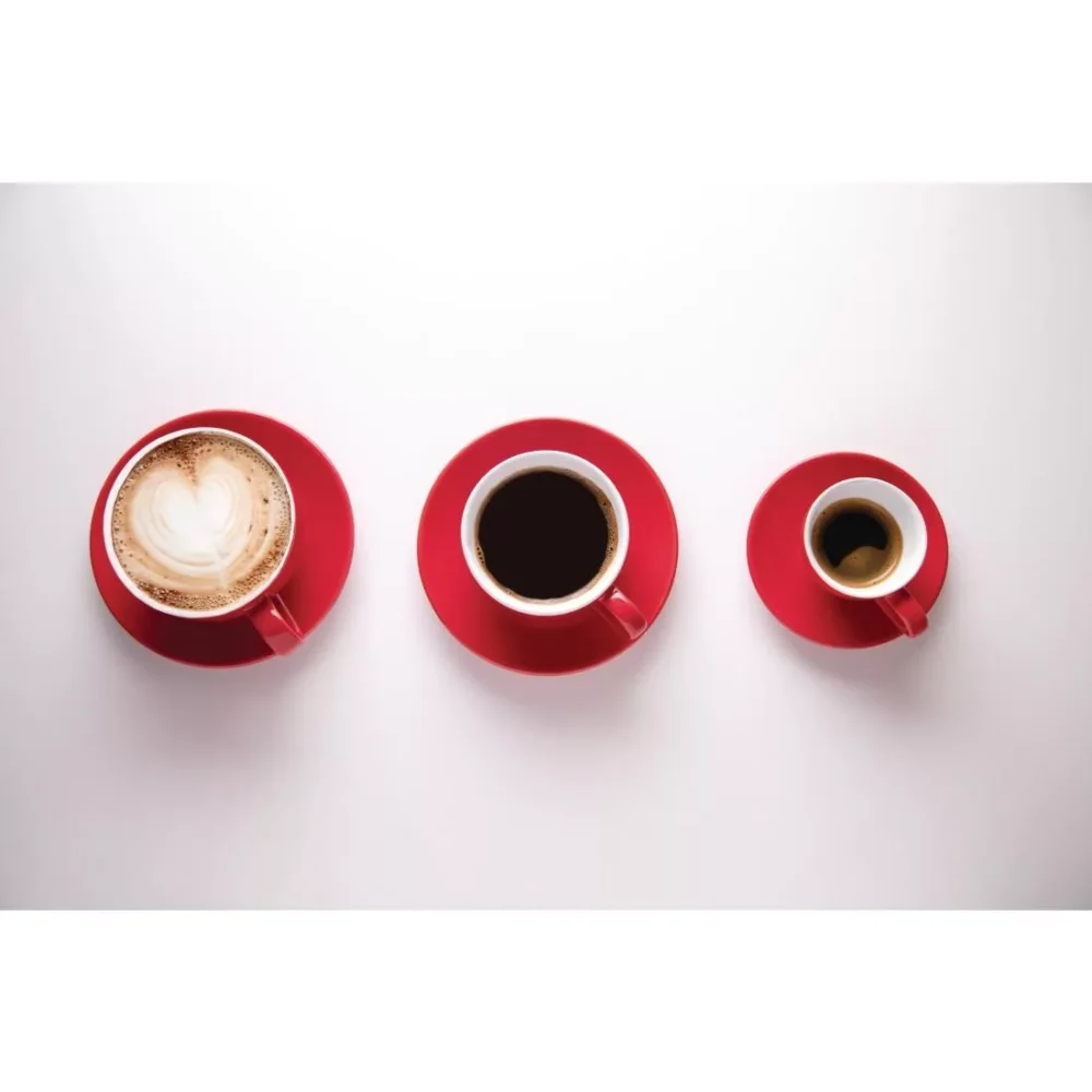 Olympia Cafe Espresso Saucer Red (Fits GK070) (Box 12) - Image 5