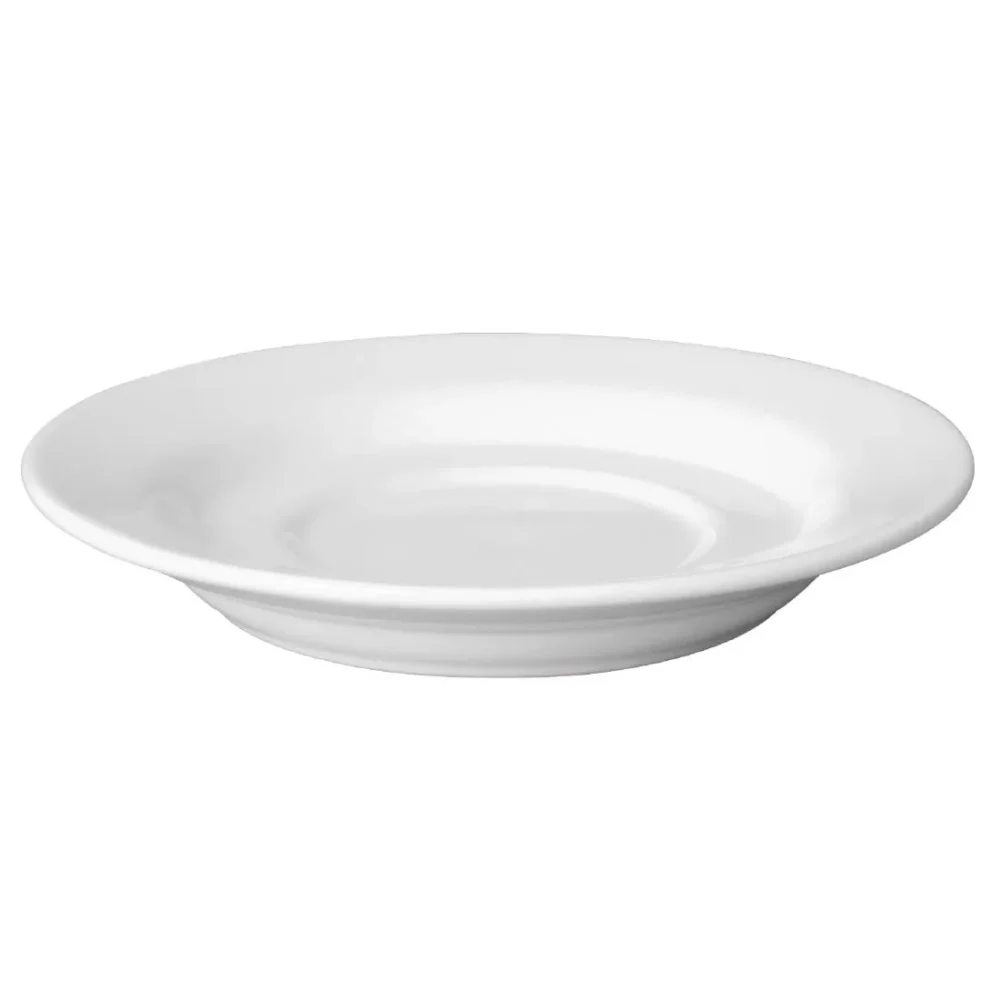 Olympia Cafe Saucer White (Fits GK074) - 158mm 6 1/4" (Box 12) - Image 3
