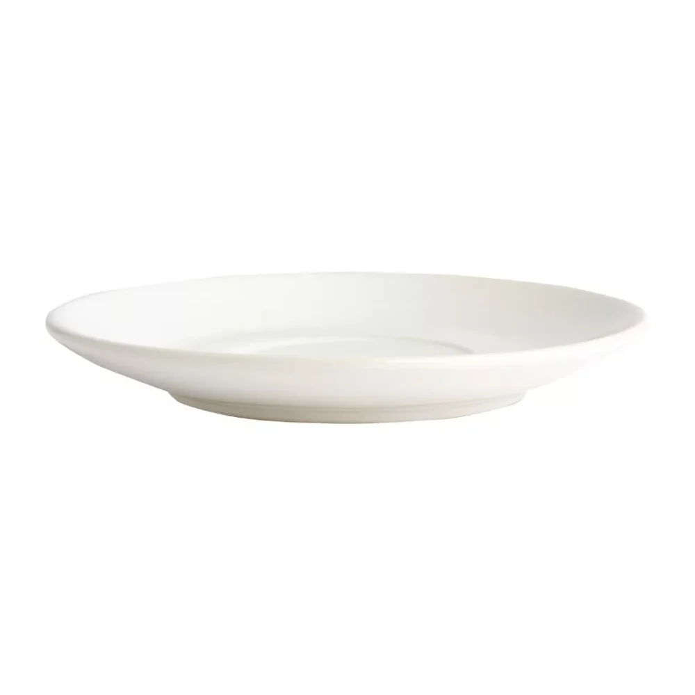 Olympia Cafe Saucer White (Fits GK074) - 158mm 6 1/4" (Box 12) - Image 4