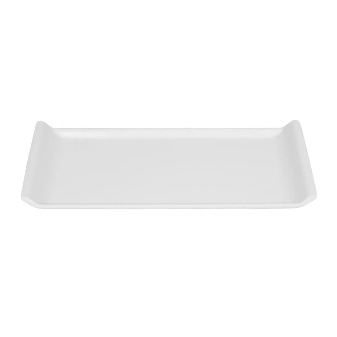 Olympia Kristallon Melamine Platter White 300 x 150mm - Image 3