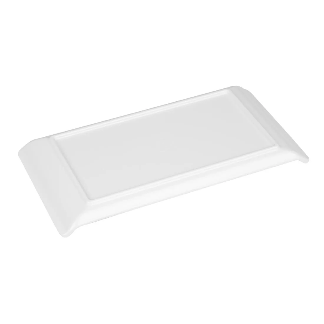 Olympia Kristallon Melamine Platter White 300 x 150mm - Image 5