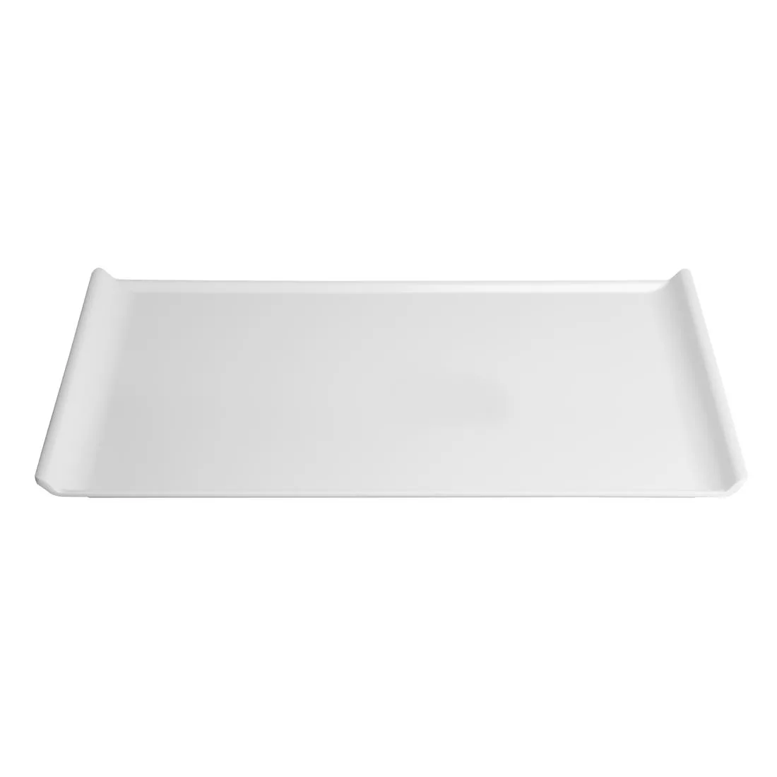 Olympia Kristallon Melamine Platter White 530 x 330mm - Image 3
